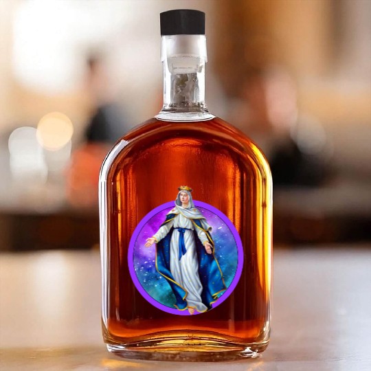 Mary Our Lady of Perpetual Help Mother of God Whiskey Bottles