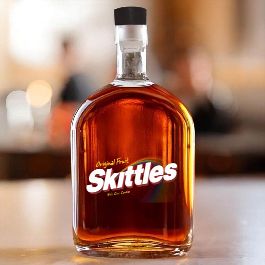 skittles Whiskey Bottles