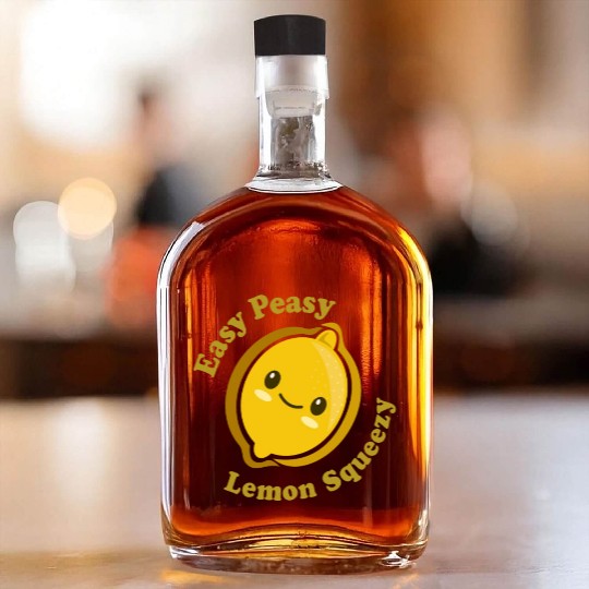 Easy Peasy Lemon Squeezy Whiskey Bottles