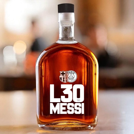 LEO MESSI Whiskey Bottles