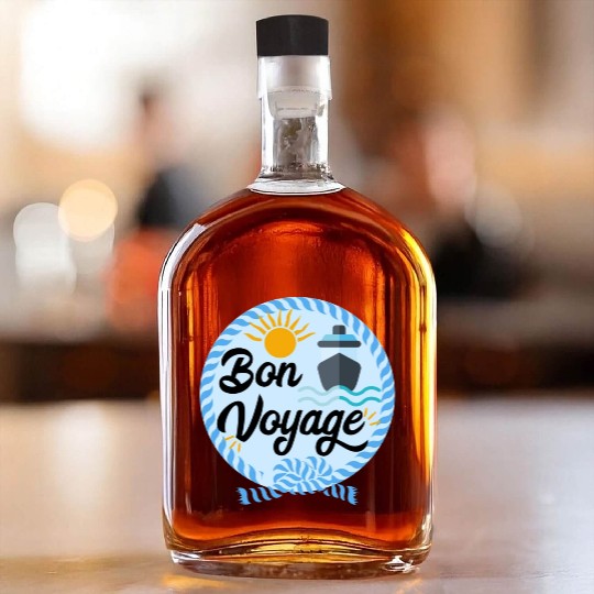 Bon Voyage Whiskey Bottles