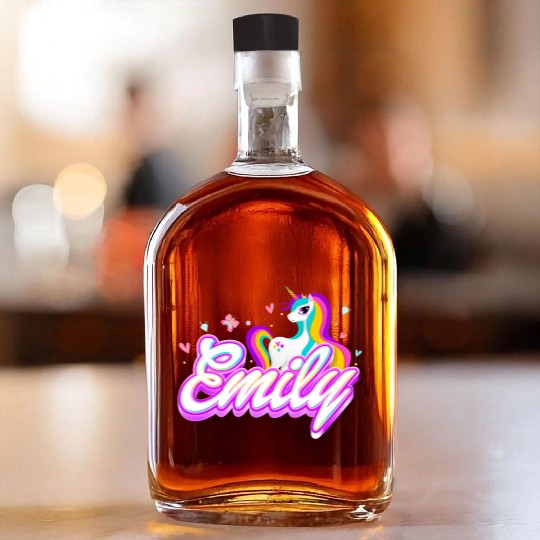 Emily Unicorn Whiskey Bottles