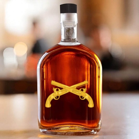 Army Military Police Corps Branch wo Txt Whiskey Bottles