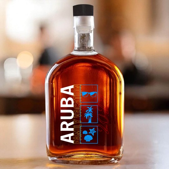 Aruba Island Whiskey Bottles, Aruba Family Vacation 2022