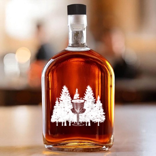Disc Golf Whiskey Bottles Stupid Tree Funny - Disc Golf