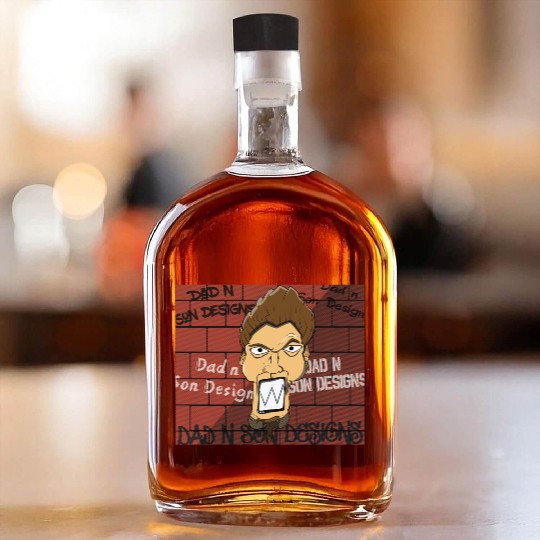 Punk Rocker Whiskey Bottles