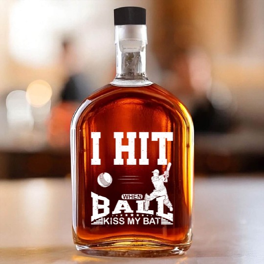 Athlete Lifetstyle Sports Game Baseball Catcher Whiskey Bottles