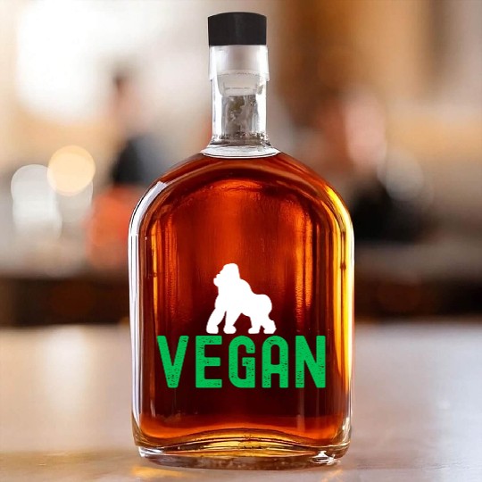 VEGAN Gorilla Whiskey Bottles
