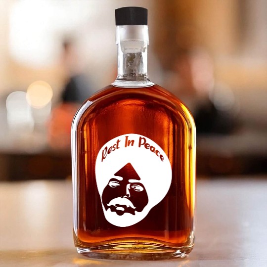 Rest in peace Sidhu Moose Wala rip Whiskey Bottles