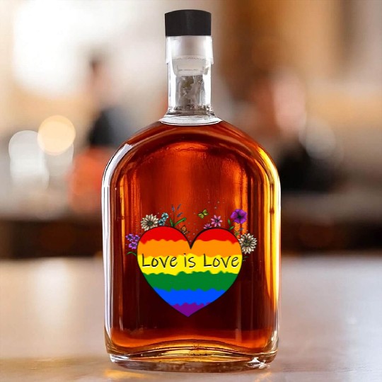 Love is Love Whiskey Bottles