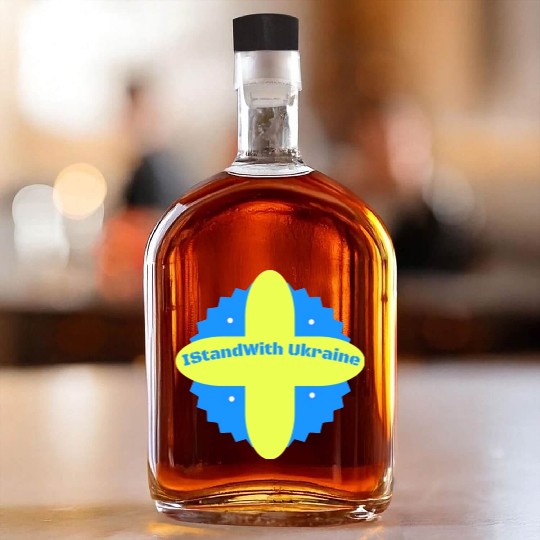 I Stand With Ukraine Whiskey Bottles