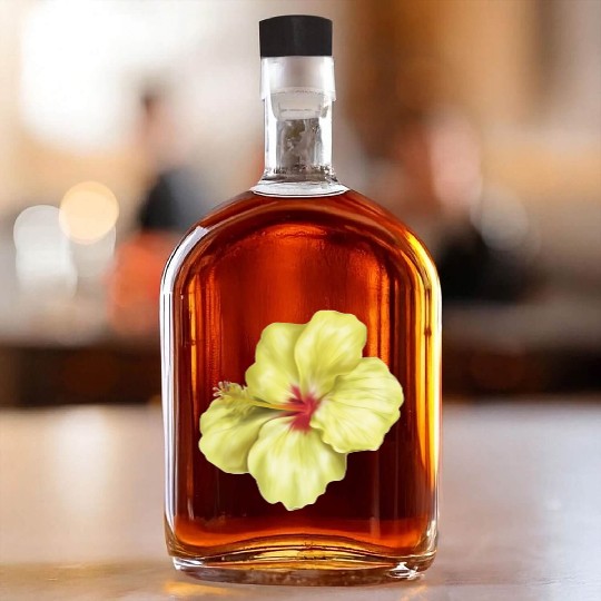 Yellowlicious Hibiscus Whiskey Bottles