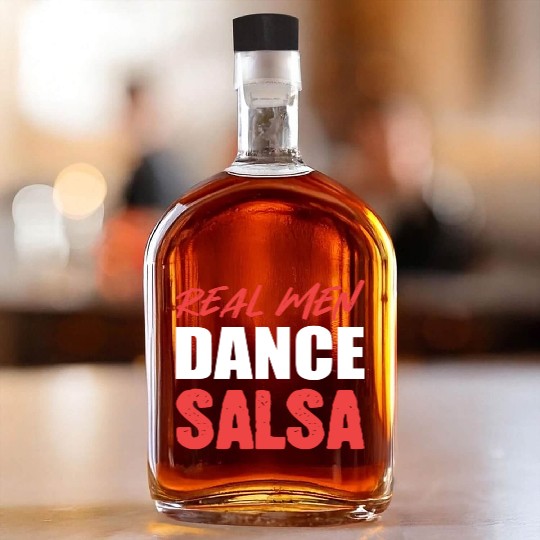 Real Men Dance Choreographer Gift Whiskey Bottles