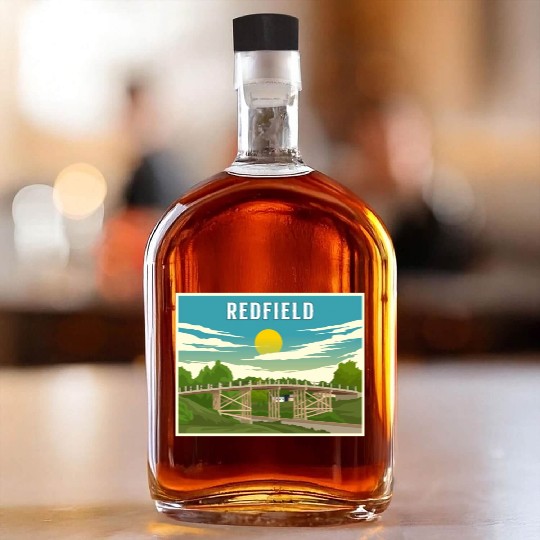Redfield Historic James Street Bridge Whiskey Bottles