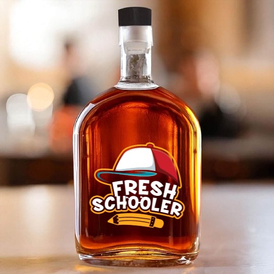 Preschool Kids Back to School Fresh Schooler Whiskey Bottles