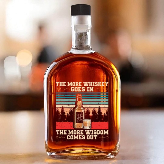 The More Whiskey Goes In | Bourbon Drinker Whiskey Bottles