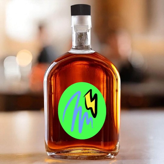 Tornado and Thunder design Whiskey Bottles