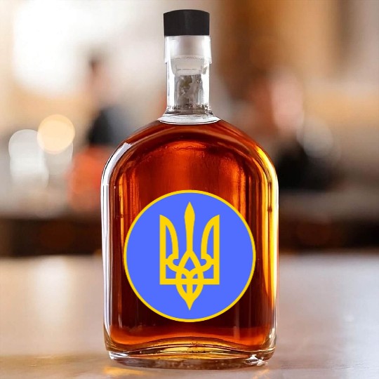 Ukraine trident Whiskey Bottles