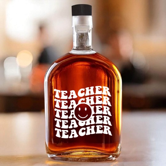 Teacher,Kindergarten Teacher Lovely Teacher Elemen Whiskey Bottles