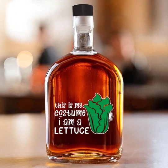 I Am A Lettuce Funny Whiskey Bottles