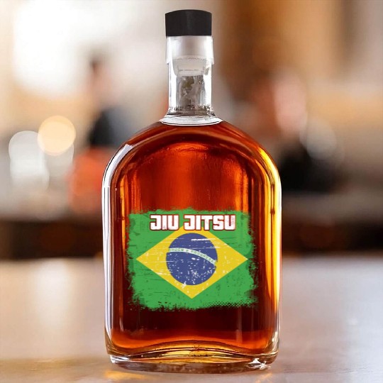 BJJ Gi Brazilian Jiu Jitsu Martial Arts Whiskey Bottles