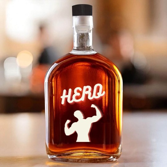 Gym hero milestone workout love - my hobby fitness Whiskey Bottles