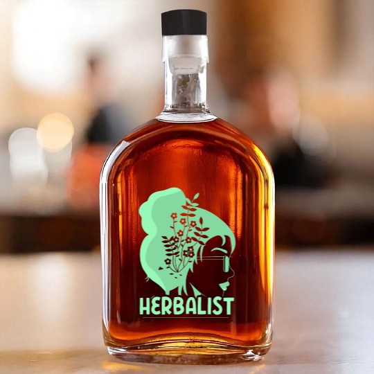 Herbalist Herbalism Herbs Gardening Herb Whiskey Bottles