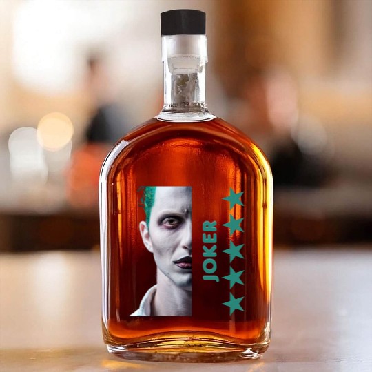 joker design HD, For gift mom, or gift your love. Whiskey Bottles