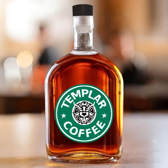 Knights' Templar Coffee Whiskey Bottles