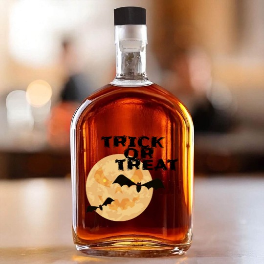 Trick or treat Halloween Whiskey Bottles