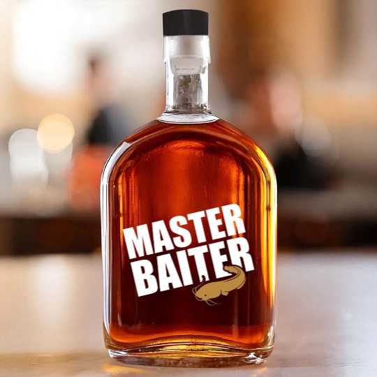 Master Baiter - Wels Catfish Hunter Whiskey Bottles