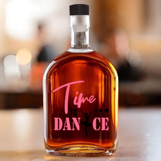 time to dance for girls fashion Whiskey Bottles