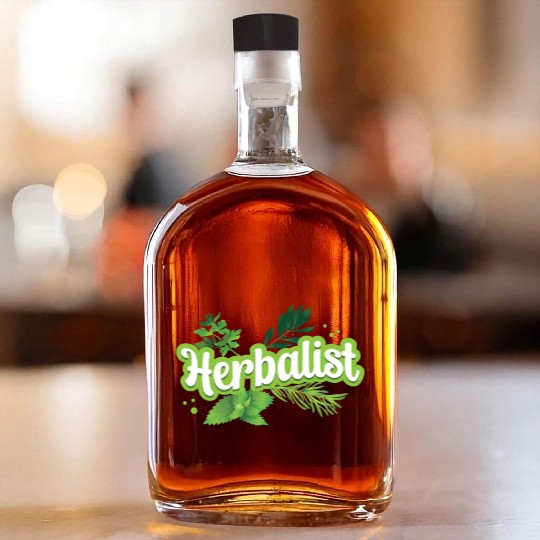 Herbalist Herbs Herb Gardening Herbalism Whiskey Bottles