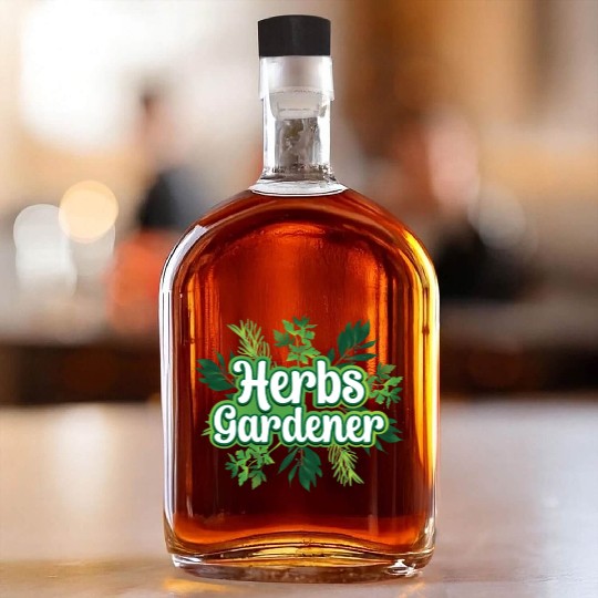 Herbs Gardener Gardening Herbalist Herb Herbalism Whiskey Bottles