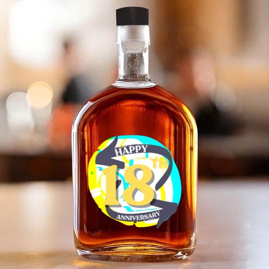 ANNIVERSARY 18 Whiskey Bottles