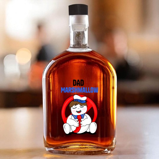 DAD ghostbusters 2 Whiskey Bottles