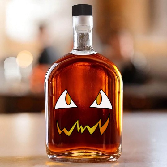 Jack O Lantern Face Whiskey Bottles