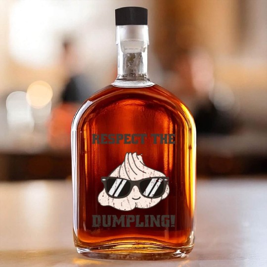 Respect the dumpling - japan Whiskey Bottles