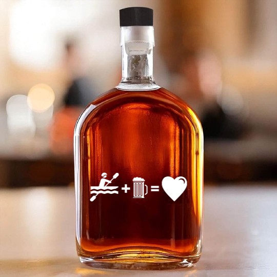 Kayak Beer Mug of Beer Is Love Athlete Gift Idea Whiskey Bottles