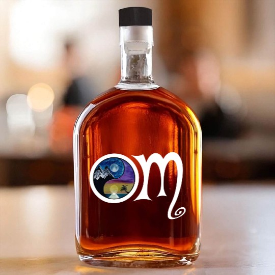 OM Ying Yang Whiskey Bottles
