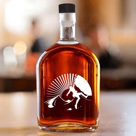 Mountains Alps Hiking Nature Whiskey Bottles