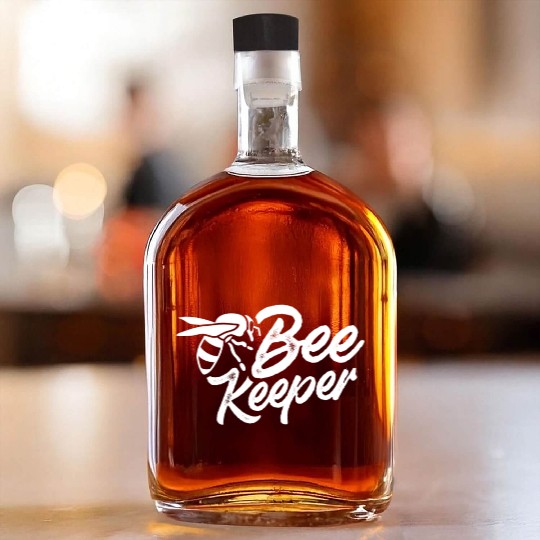 Beekeeper Hobby Honeybee Beekeeping Bee Whiskey Bottles