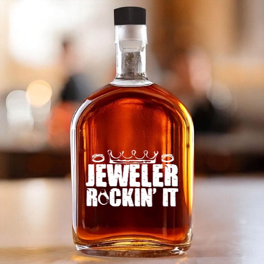 Jewellery Joke Jeweler Jewelry Diamond Gemstone Whiskey Bottles