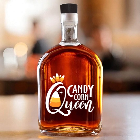 Candy Corn Queen Funny Halloween Costume Gift Whiskey Bottles