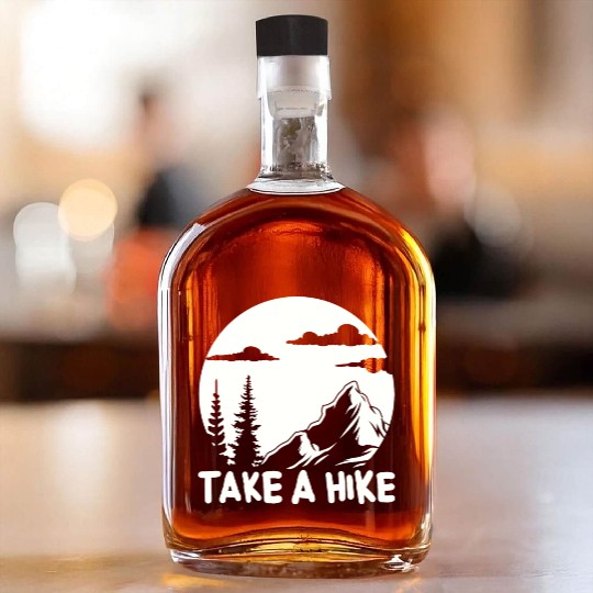 Hiking Go Mountaineering Hiking Tour Hiking Day Whiskey Bottles