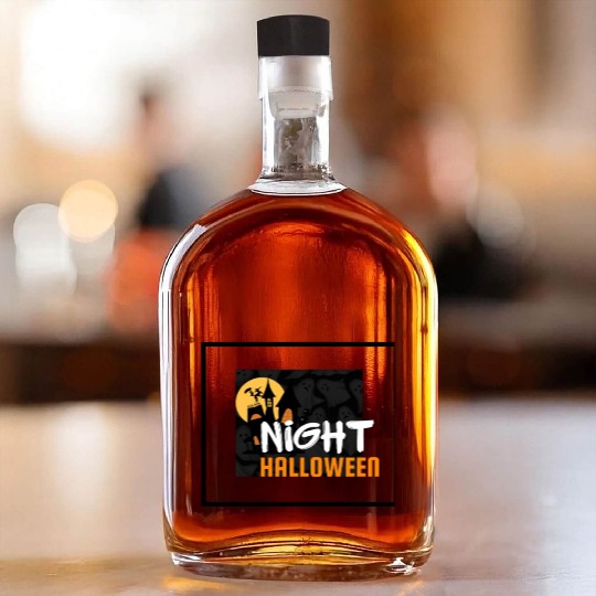 Halloween night story series Whiskey Bottles