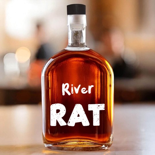 River Rat - Poker Whiskey Bottles