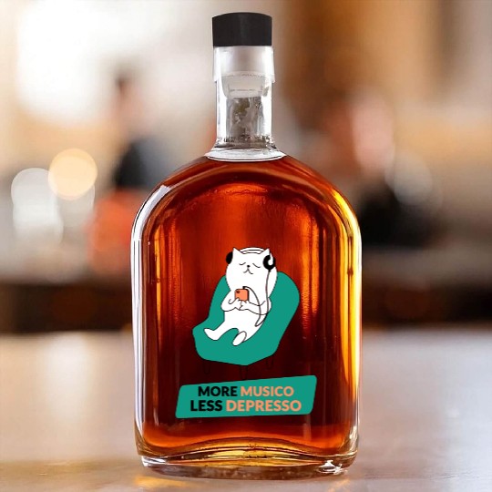 Crazy Cat Lovers Will Love This! Whiskey Bottles