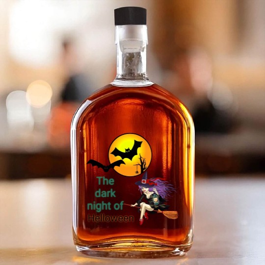 Halloween night Whiskey Bottles