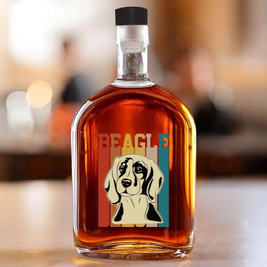 Dog Lovers Beagle Lovers Pet Whiskey Bottles